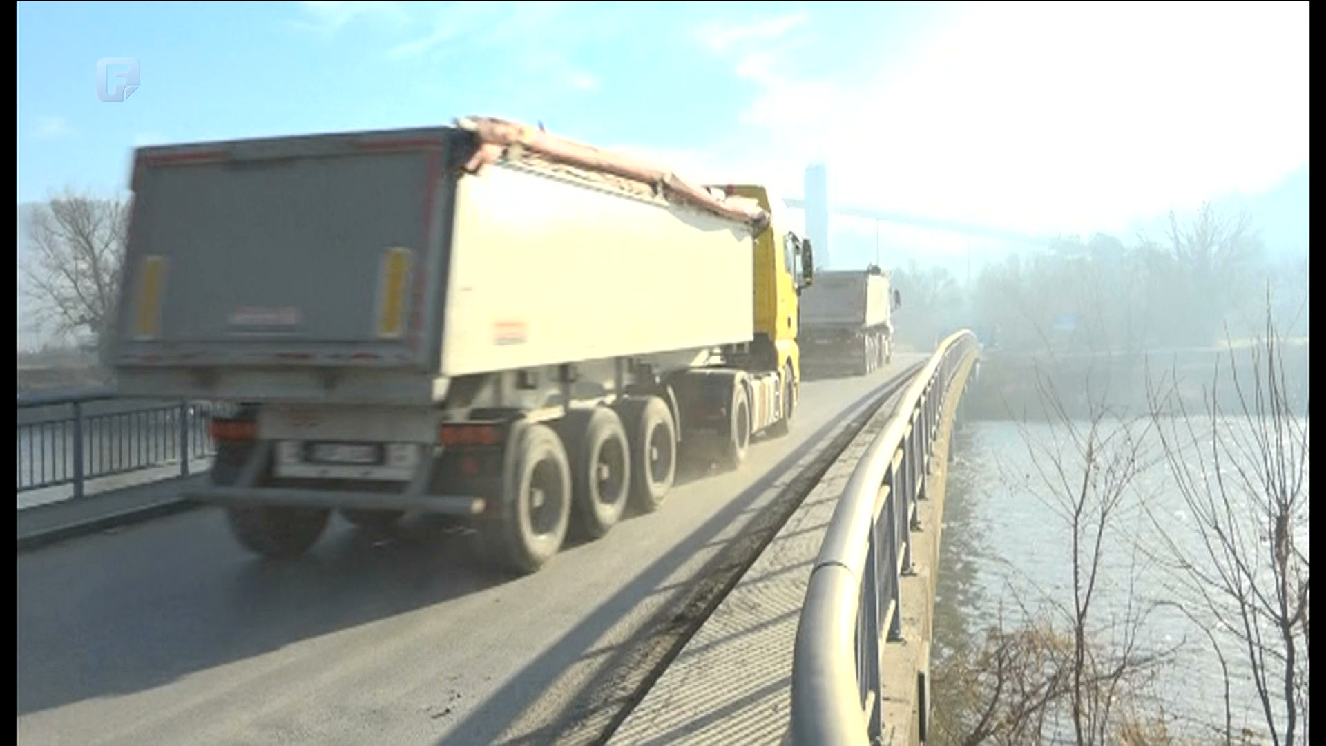 Protest kod Doboja – radovi na trasi Koridora Vc uništavaju im most